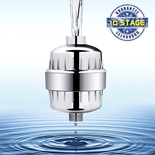 Shower Filter 10 Stage Water Filter for Shower Head, SYIDINZN Universal