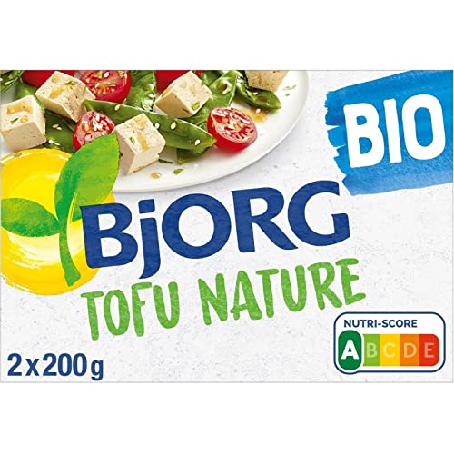 BJORG - Tofu Nature 400G - le Lot De 4