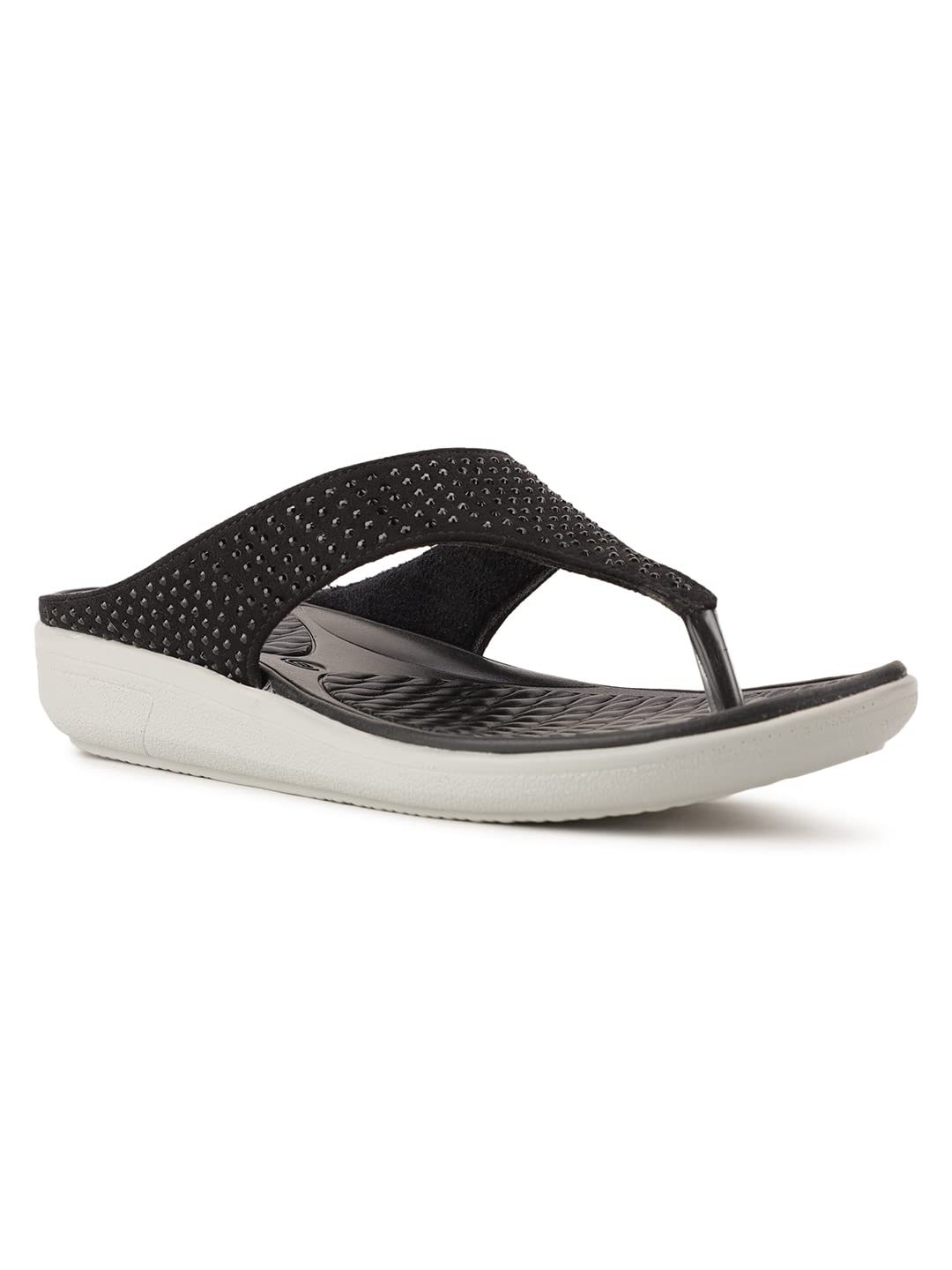Bata Womens Blossom Thong Sandals (5716388), Black, 7 (B0B11NT4WW) Amazon Price History, Amazon Price Tracker