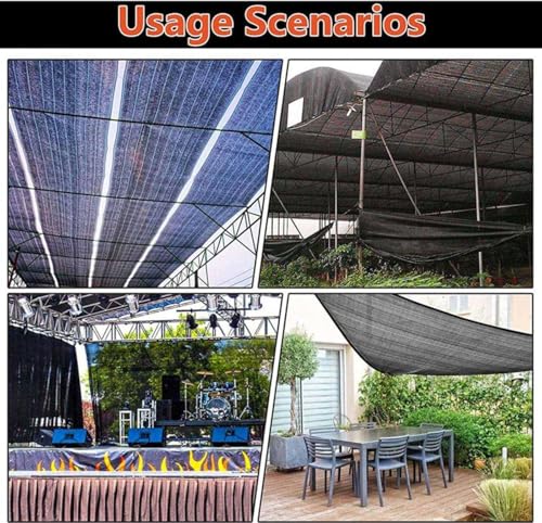 Filet d'ombrage tissu résistant aux UV protection vent gel - 4