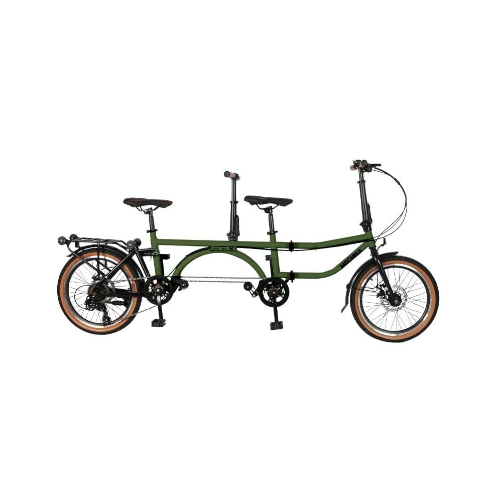 ZUKKA 20 Inch Tandem Bike 4-Fold Tandem Bike Speed Bhutan Ubuy - Main Image