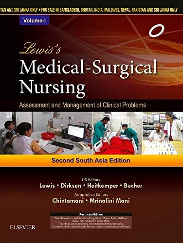 Lewis's Medical-Surgical Nursing, Second South Asia Edition Set of Vol-1,2 Unknown Binding – 1 January 2015