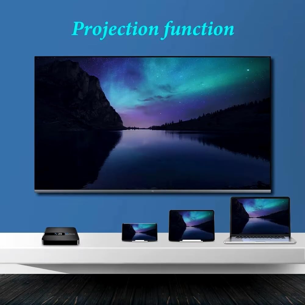 Android 10.0 TV, 2 GB/16 GB, WiFi 2,4/5 GHz, 4K, odtwarzacz multimedialny 1080p, Box, bardzo szybki