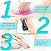 Electric Callus Remover for Feet, 2 Speed Electric Foot File, Rechargeable Foot Scrubber Pedicure kit for Cracked Heels and Dead Skin with 3 Roller Heads.