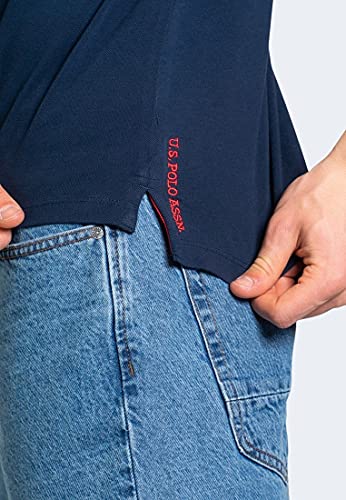 U.s. Polo Assn. Men's Ultimate Pique Polo, Classic Navy, Xxl #TOP1