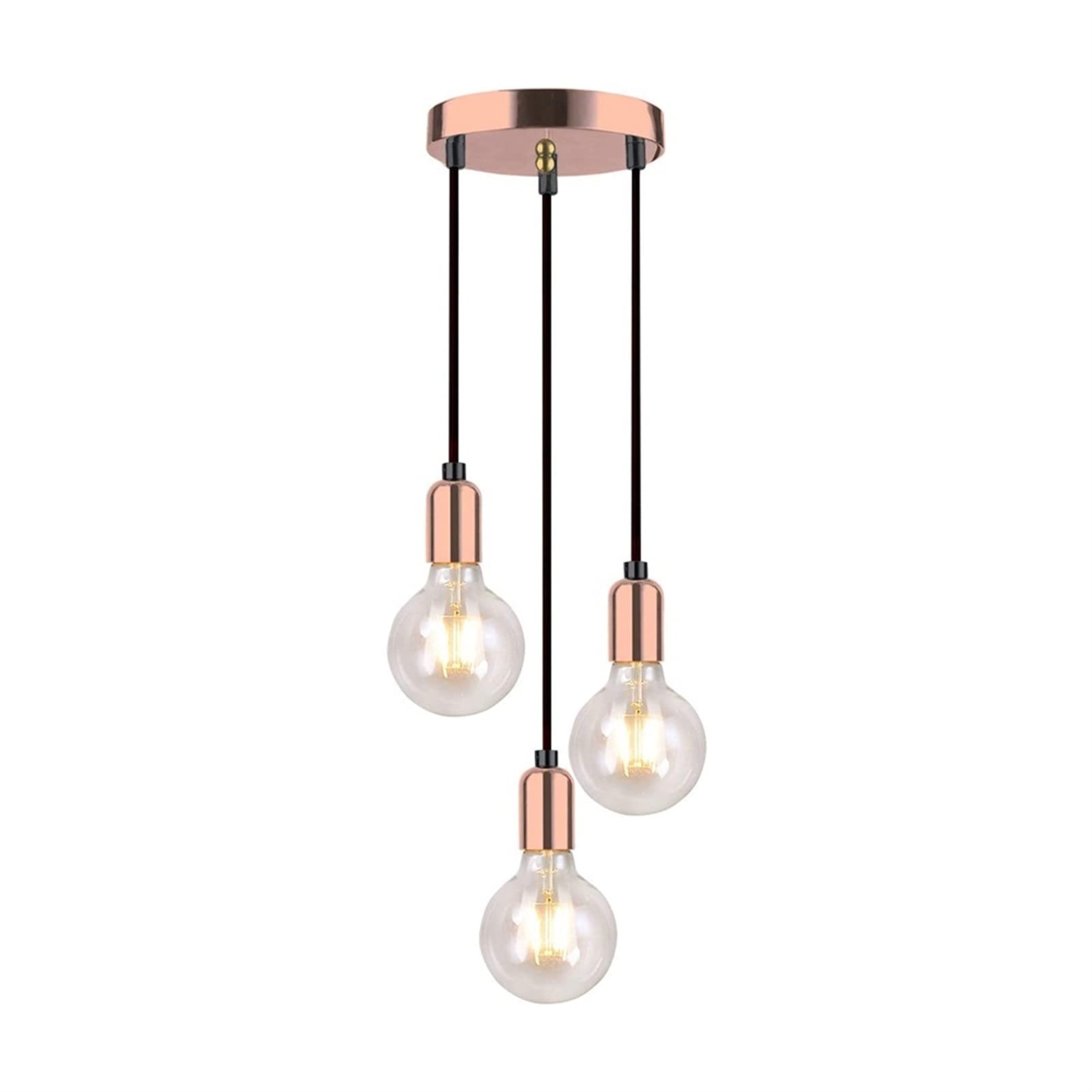 Plafonnier lustre E27 pour éviter la lumière agressive en salle de restaurant