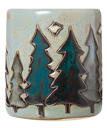 Mug de cerámica para café 16 oz diseño árboles miniatura 2