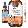 Natural Yeast Infection Relief for Dogs Supports Dog Healthy Itch Relief Dog Ear Infection Treatments Itch Relief for Dogs Allergy Relief Inflammation Relief for Dogs 60ml