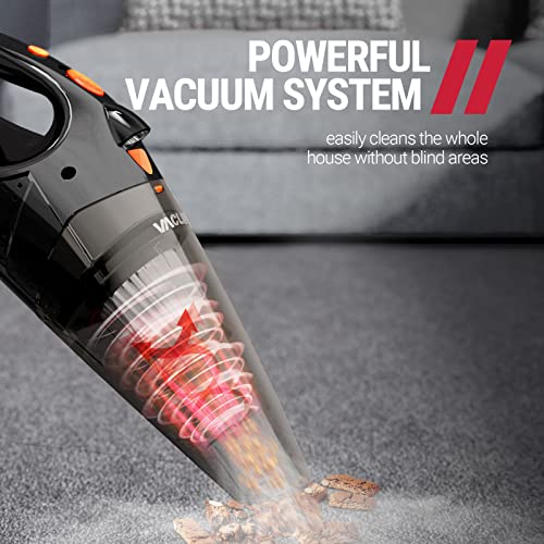 Vaclife Handheld Vacuum, Car Vacuum Cleaner Cordless, Orange (Vl189) #TOP1