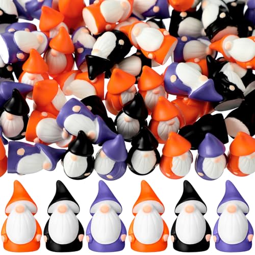 60 Figuras Miniatura de Duendes de Resina para Halloween