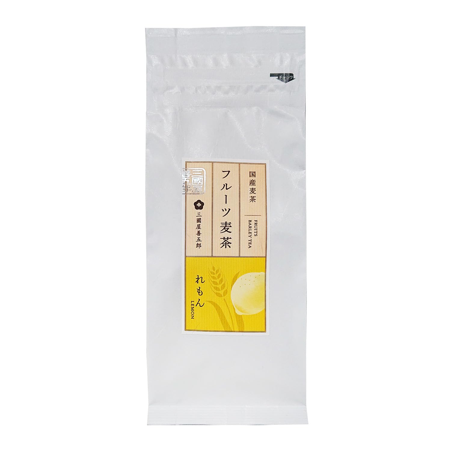 三國屋善五郎 フルーツ麦茶 れもん 10g×10p レモン ティーバッグ フルーツティー ノンカフェイン 水出し 国産 麦茶 手土産 ギフト 贈答 自宅用