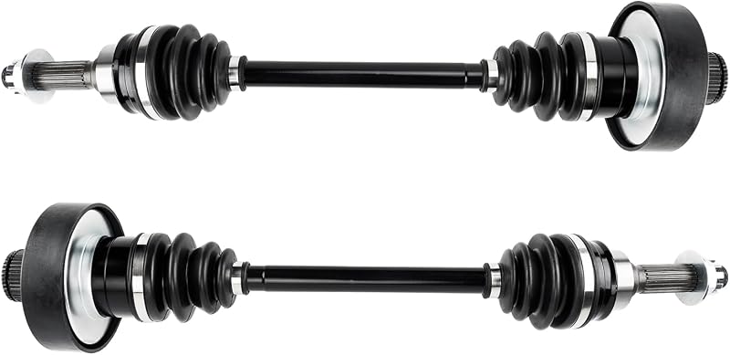Semieixo CV traseiro Torchbeam 53,34 cm para Suzuki KingQuad 4x4 – 2 unidades