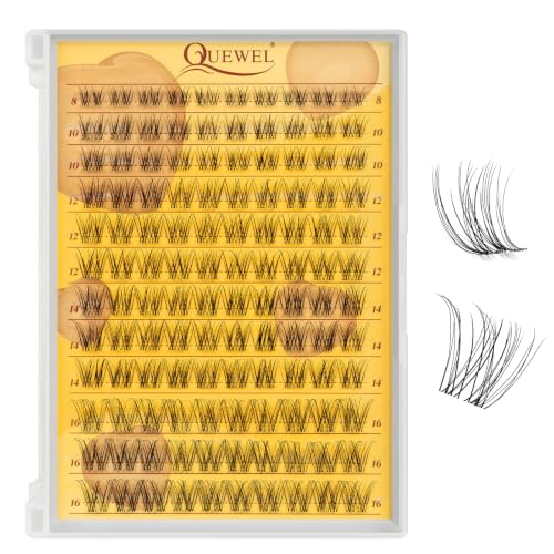 QUEWEL Natural Lash Clusters Soft C Curl Lash Clusters(Venus)