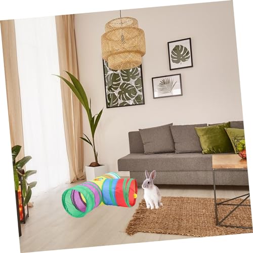 Juguete para gatos con canales estructura plegable y resistente 6
