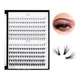 Bodermincer Lash Extension 240pcs C Curl 10D/20D Cluster 8/9/10/11/12mm Mixed Individual Cluster Lashes Wispy Lashes Extensions