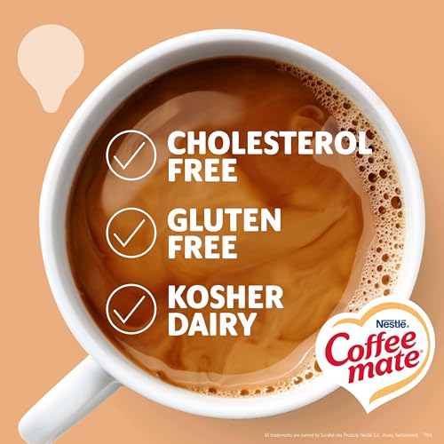 Nestle Coffee mate Coffee Creamer, Vanilla Caramel, Liquid Creamer Singles, Non Dairy, No Refrigeration, 0.375 fl oz Tubs (Pack of 180) by Nestle Coffee mate - Image 4
