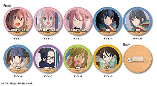 Amazon | ゆるキャン△ レザーバッジ デザイン07( 大垣千明