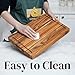 Large Teak Cutting Board 16