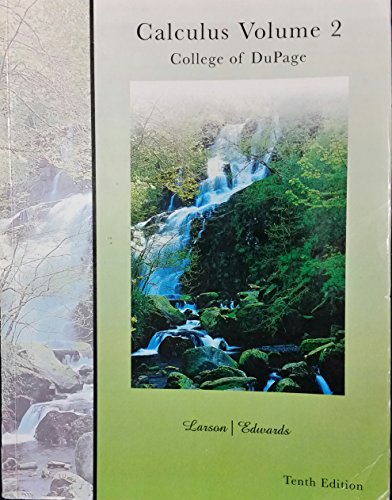 Calculus Volume 2 1285830768 Book Cover