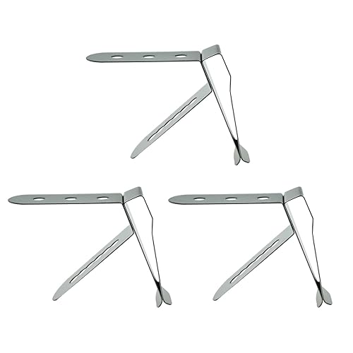 3 piezas de sonda de termómetro para olla, soporte de clip de acero inoxidable con 3 agujeros, lecturas de temperatura ambiente para barbacoa,