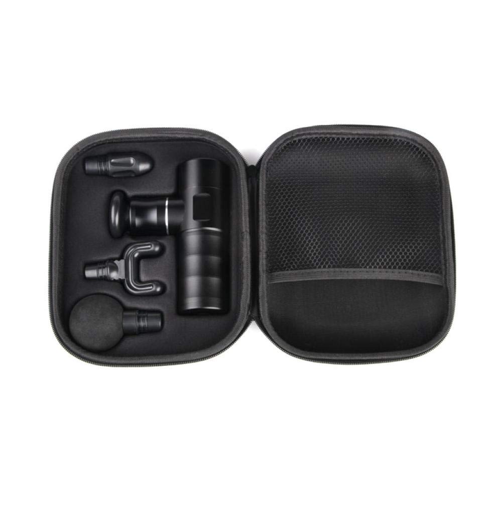 Pistolet mięśniowy do łagodzenia napięcia mięśni, pistolet mini powięzi, przenośny masażer mięśni-czarny B, masażery perkusyjne do mięśni (czerwony)