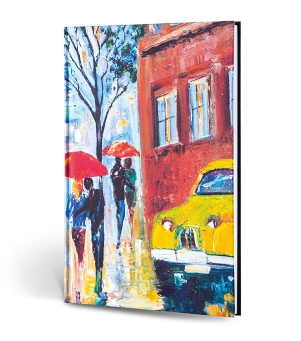 Le Color Creamona Nice Dokulu Mini Defter Çizgili (Yağmur)