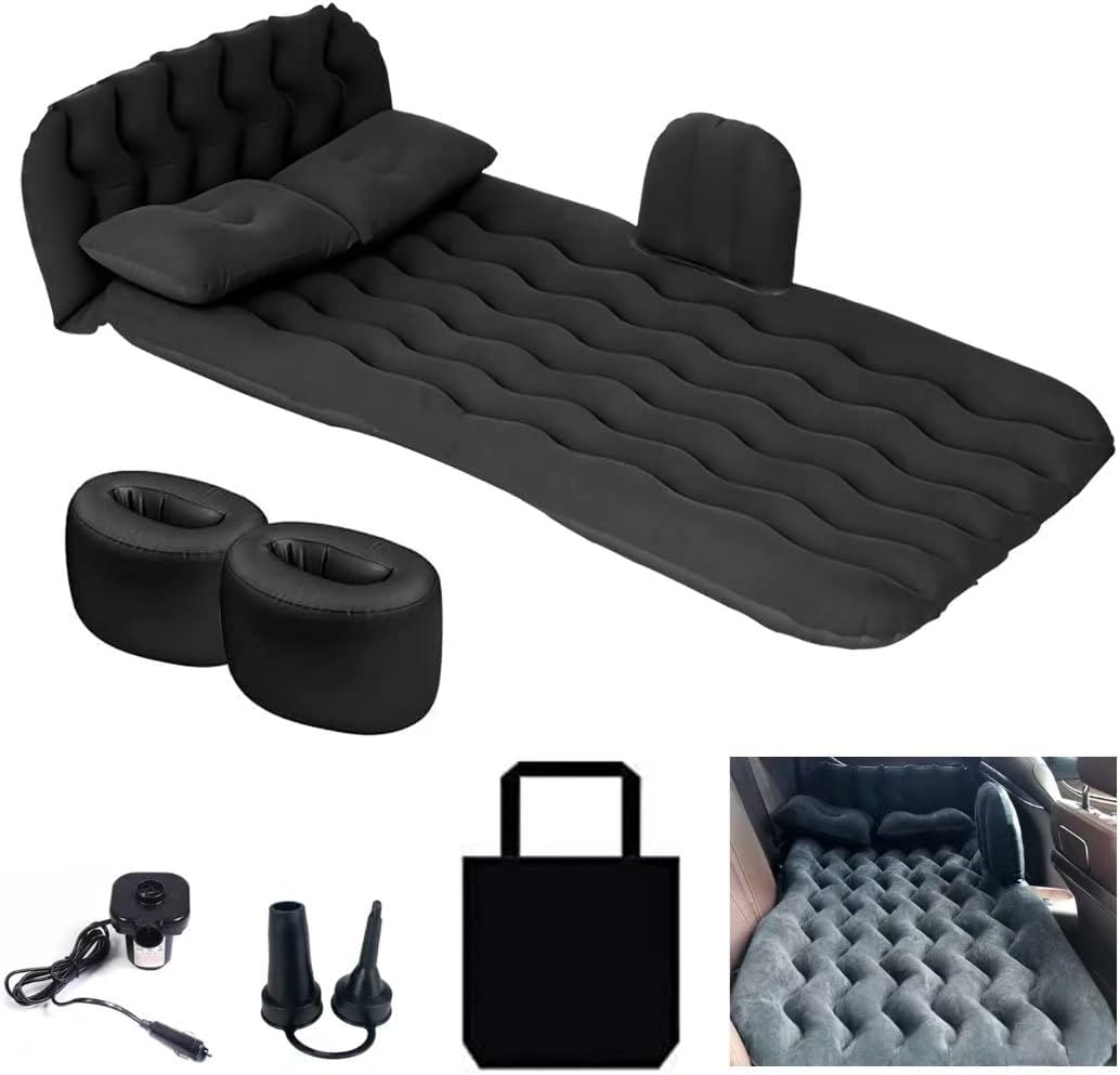 Car Air Mattress Camping BedInflatable Head Guard
