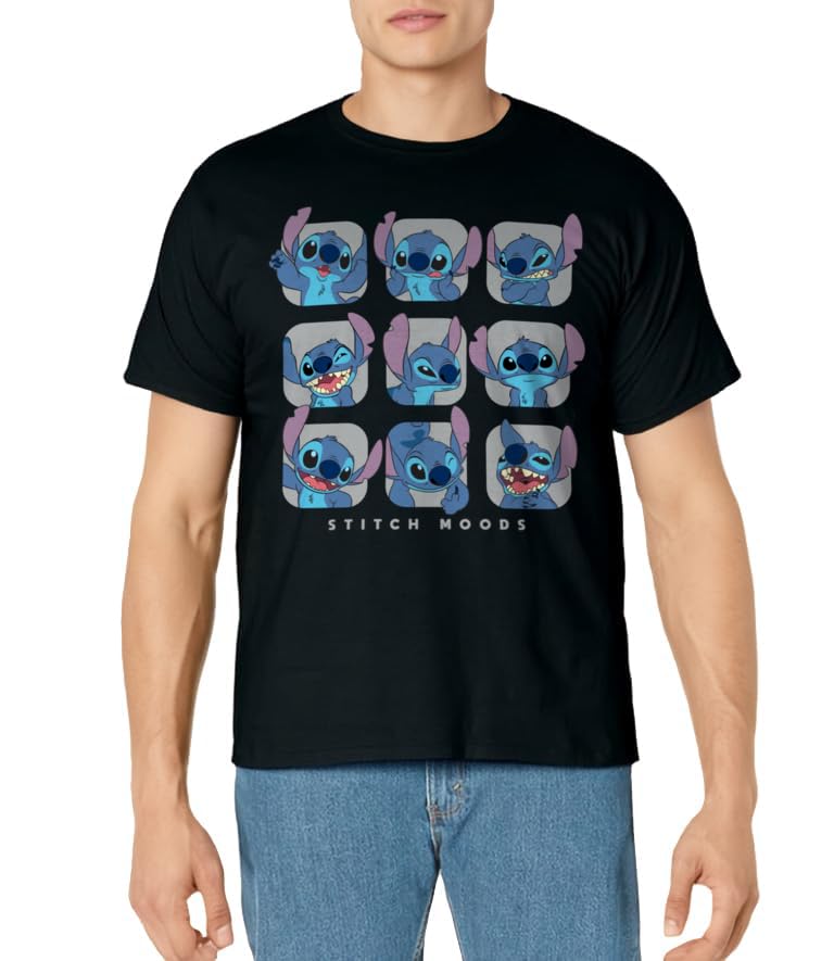 T-shirt Stitch Disney humeurs idée cadeau anniversaire parfait