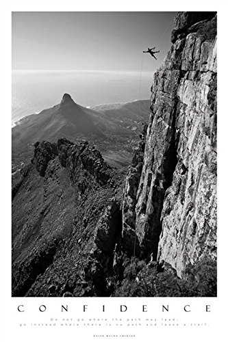 Affiche Escalade Montagne Afrique du Sud décoration murale grand format