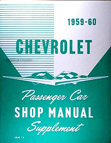 Supplément manuel d'atelier de voitures particulières Chevrolet 1959-60 (S&M 15)