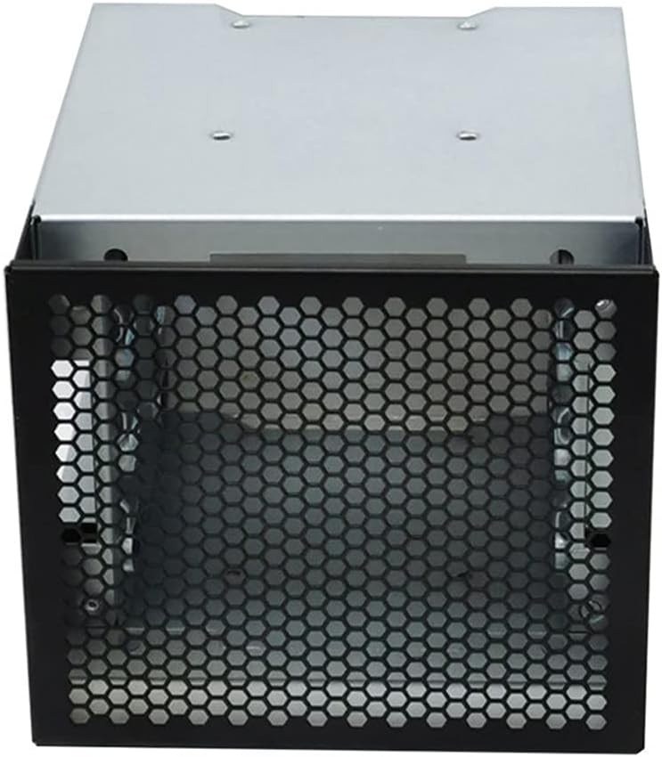 5inch to 4 X 3.5in Rack Stainless Steel Hard Drive Cage for Desktop Computer Cage Hard Drive Tray Rack Adapter Bracket