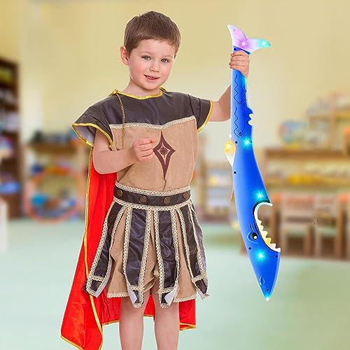 Brinquedos de sabre de luz para crianças | Cutelo de brinquedo de vestir com luzes LED,Varinha anima