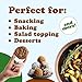 Food to Live - Organic Brazil Nuts, 8 Ounces Non-GMO, Raw, Whole, No Shell, Unsalted, Kosher, Vegan, Keto, Paleo Friendly, Bulk, Trail Mix Snack, Good Source of Selenium