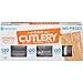 Daily Chef Clear Cutlery Combo Pack (360ct.)120 Forks 120 Knives and 120 Spoons