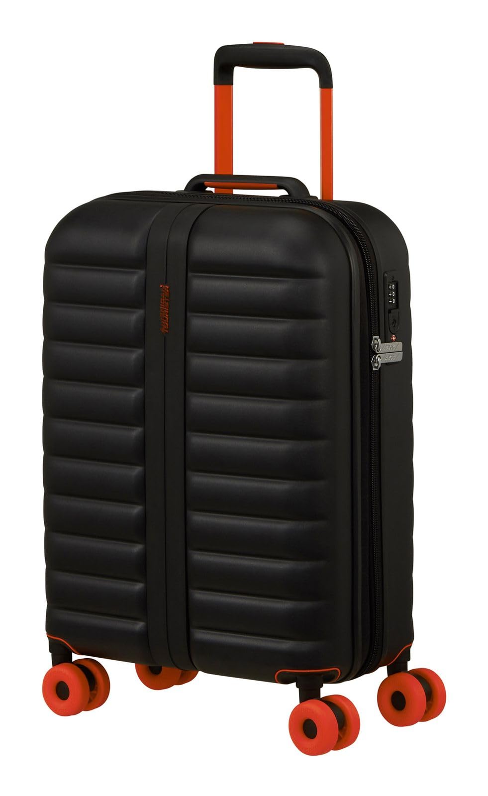 American Tourister Neovibe Spinner 55/20 EXP TSA Trolley True Black Negro