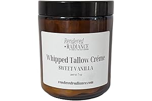 Sweet Vanilla Whipped Tallow Moisturizing Body Lotion