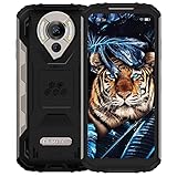 【Pantalla HD de 6,39" + Movil Todoterreno Doble SIM 4G 】 Movil resistente agua y golpes OUKITEL WP16 tiene una pantalla HD de 6,39" , lo que le permite sumergirse completamente en el mundo virtual y le proporciona una experiencia de visualización cómoda. El teléfono puede llevar dos tarjetas SIM al mismo tiempo y es compatible con las redes globales 4G.Diseño de ranura para. Dual SIM.