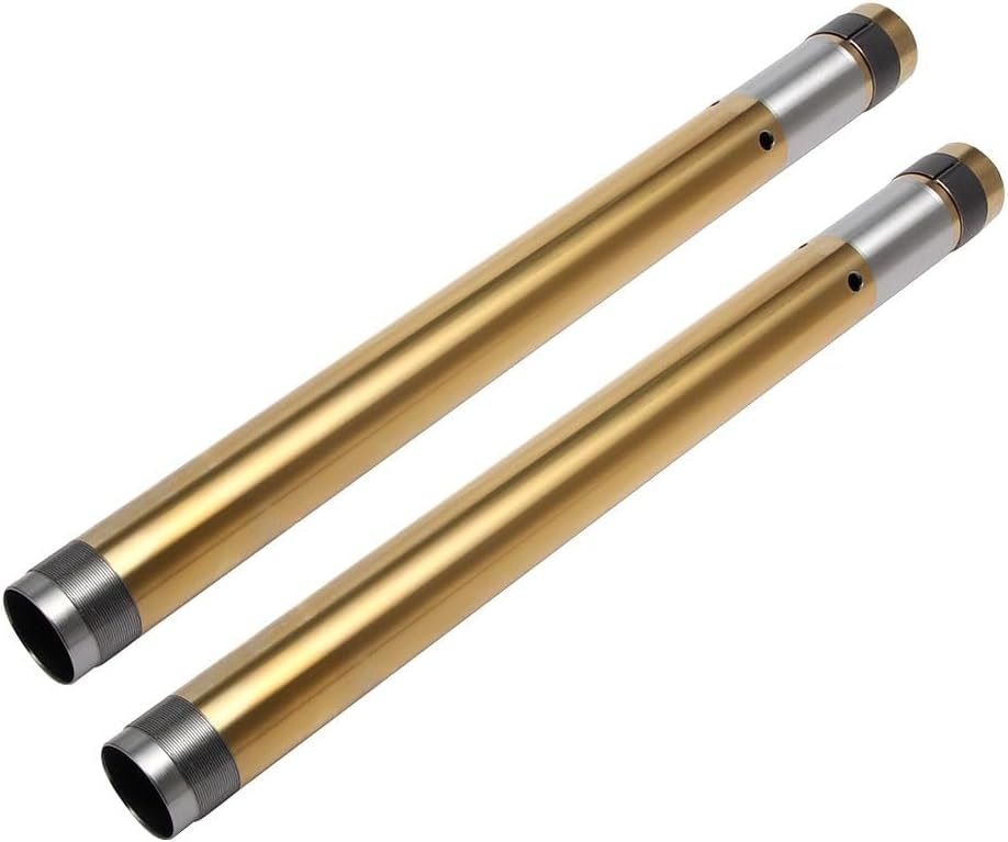 Front Fork Pipes Inner Forks Tubes Gold Pair For Honda CBR1000RR 2014-2021 CBR1000RA 2016-2021 43mm 51525-MGP-D61