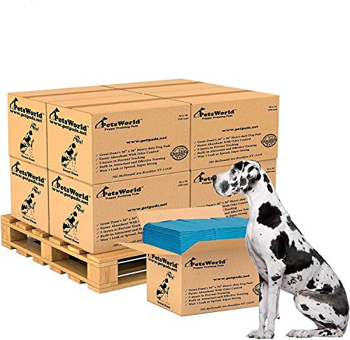 Giant dog potty pads, 5-layer, 36x36 inches