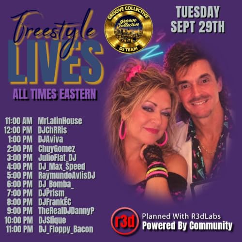 80's & 90's Freestyle On The &ldquo;Freestyle Lives&rdquo; Raid Train by DJ FrankEC (9-29-26)