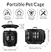 FRiEQ 23-Inch Large Hard Cover Pet Carrier - Pet Travel Kennel for Cats, Small Dogs & Rabbits
