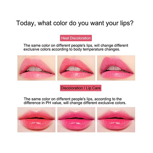 Amazfly-2-Pcs-Aloe-Vera-Lipstick-Clear-Jelly-Lipsticks-Magic-Temperature-Color-Change-Lipstick-Lip-Blam-Moisturizing-Long-Lasting-Lip-Makeup-2Pcs Amazfly 2 Pcs Aloe Vera Lipstick, Clear Jelly Lipsticks, Magic Temperature Color Change Lipstick Lip Blam Moisturizing Long Lasting Lip Makeup (2Pcs)