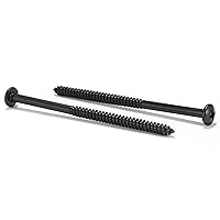 Vista 20 de Tornillo de madera #7 x 3/4 pulgadas, 100 unidades, 18-8 (304), cabeza de acero inoxidable, tornillos autorroscantes rápidos para paneles de yeso