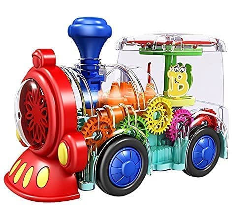 OCTRA Lighting bee Toy Plastic 3D with 360 Degree Rotation/Funny Musical Bee Toy with Flashing Lights for Kid Toy/Sound and Light Car Toy for Boys (Concept Train) (B0BG8T6DN7) Amazon Price History, Amazon Price Tracker