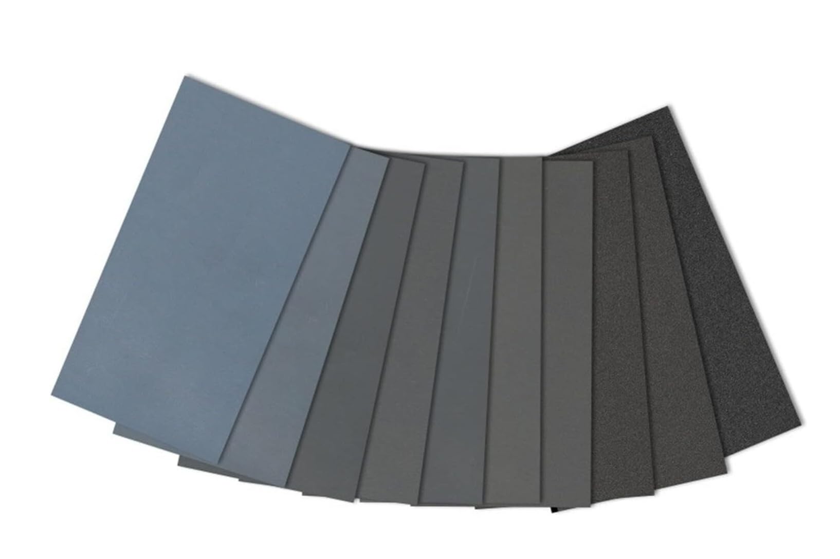 33-teiliges Nass- und Trocken-Schleifpapier-Set, Körnung 400–7000 – 9 x 3,6 Zoll Schleifblätter for Holz, Metall und Kunsthandwerk