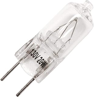 Higuchi JCD 6907 - 20 Watt JCD Type Halogen Light Bulb, G8 Base, 130 Volt Long Life