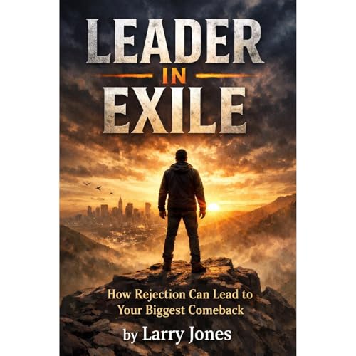 Leader In Exile Audiolibro Por Larry Jones arte de portada