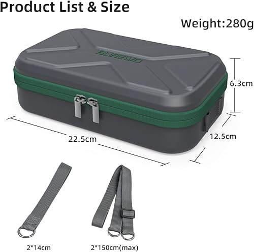 Miniatura 7 de Osmo Pocket 3 - Funda de transporte portátil para almacenamiento de viaje para DJI OSMO Pocket 3 Creator Combo Accesorios, bolsa de transporte de