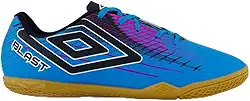 Chuteira Umbro Blast Futsal Azul e Rosa