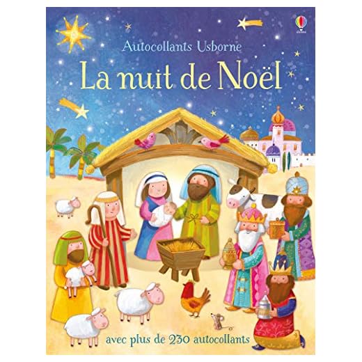La nuit de Noël - Autocollants Usborne